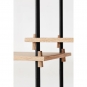 Moebe - Shelving System 235x237x52.5 cm Smoked-Oak/Black 