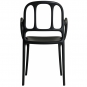 Magis - Mila Armlehnstuhl Outdoor Schwarz
