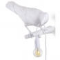 Seletti - Bird Looking Wandleuchte White | Looking Right Outdoor