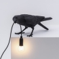 Seletti - Bird Playing Tischleuchte Black | Playing