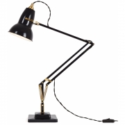 Anglepoise - Original 1227 Brass Tischleuchte Jet Black