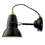 Anglepoise - Original 1227 Brass Wandleuchte Jet Black
