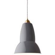 Anglepoise - Original 1227 Brass Maxi Hängeleuchte Elephant Grey