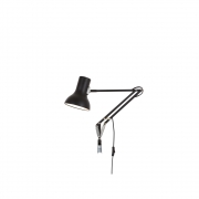 Anglepoise - Type 75 Mini Schreibtischleuchte mit Wandmontage Jet Black