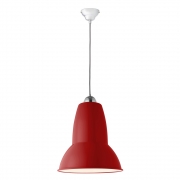 Anglepoise - Original 1227 Giant Pendelleuchte Glanzlack Crimson Rot (Kabel: Schwarz)