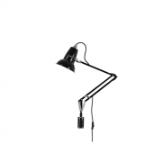 Anglepoise - Original 1227 Mini Leuchte mit Wandmontage Jet Black (Kabel: Schwarz)
