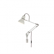 Anglepoise - Original 1227 Mini Leuchte mit Wandmontage Linen White (Kabel: Grau)
