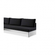 Conmoto - Riva Lounge Rückenlehne 200 cm | Weiß