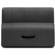 Conmoto - Miami Modulsofa Basismodul | Hellgrau