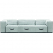 Conmoto - Miami Rückenkissen Groß | Anthrazit