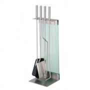 Conmoto - Teras Kaminbesteck Glas satiniert