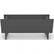 Conmoto - Bacino Wassertrog Anthrazit L