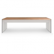Conmoto - Riva Vario Tisch XL Wood Kambala Eckig | Taupe