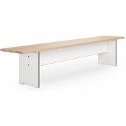 Conmoto - Riva Vario Bank XL Eiche HPL Indoor Eckig | Taupe