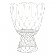 Emu - Re-Trouvé Loungesessel Mattweiß