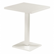 Emu - Round Tisch quadratisch 60 x 60 cm | Mattweiß