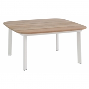 Emu - Shine Tisch niedrig Mattweiß