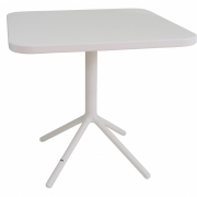 Emu - Grace Klapptisch 80 x 80 cm | Mattweiß / Mattweiß