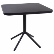 Emu - Grace Klapptisch 80 x 80 cm | Schwarz / Schwarz