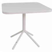 Emu - Grace Klapptisch 80 x 80 cm | Mattweiß / Zement