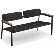 Emu - Shine Sofa 2-Sitzer Schwarz