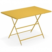Emu - Arc En Ciel Klapptisch rechteckig 110 x 70 cm | Currygelb
