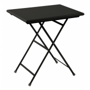 Emu - Arc En Ciel Klapptisch rechteckig 70 x 50 cm | Schwarz