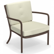 Emu - Athena Loungesessel Indischbraun | Ecru