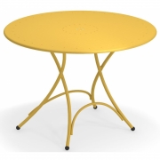 Emu - Pigalle Klapptisch rund Currygelb