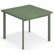 Emu - Star Tisch quadratisch 90 x 90 cm | Militärgrün