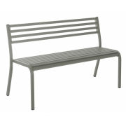 Emu - Segno Bank 128 cm | Grau/Grün