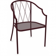 Emu - Como 1201 Armlehnstuhl Intensives Rot