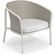 Emu - Carousel Loungestuhl Geflecht fein 1216 Weiß