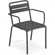 Emu - Star Armlehnstuhl Aluminium Antikeisen  (22)