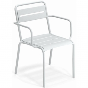 Emu - Star Armlehnstuhl Aluminium Weiß (23)