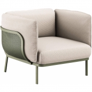 Emu - Cabla Lounge Sessel mit Armlehnen 