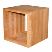 Jan Kurtz - Cubus Würfel Holz Eiche | 42 x 42 x 42 cm