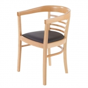 Jan Kurtz - Charles Armlehnenstuhl Natur