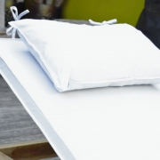 Jan Kurtz - Auflage für Korfu Sonnenliege Weiß