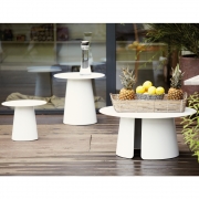 Jan Kurtz - Feel Beistelltisch Ø 80 cm | Weiß