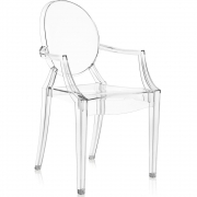 Kartell - Louis Ghost Stuhl Glasklar