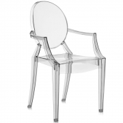Kartell - Louis Ghost Stuhl Helles Fumé