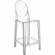 Kartell - One More Barhocker 65 cm | Glasklar
