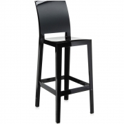 Kartell - One More Please Barhocker 75 cm | Schwarz