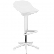 Kartell - Spoon Hocker Weiß