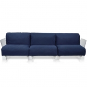 Kartell - Pop Outdoor 3er Sofa 