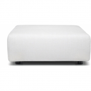 Kartell - Plastics Duo 7090 Pouf 88x88 cm