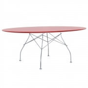 Kartell - Glossy Tisch rund