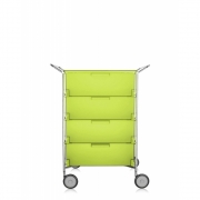 Kartell - Mobil Rollcontainer mit Griffen 