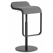 La Palma - Lem Barhocker 55-67 cm schwarz 